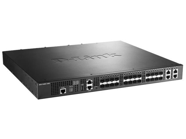 Комутатор D-Link 20-Port 10G SFP+ and 4-port 10GBASE-T/SFP+ Combo Port