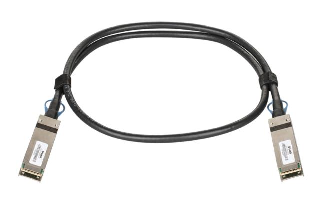 Кабел D-Link 100G QSFP28 to QSFP28 1 m Direct Attach Stacking Cable