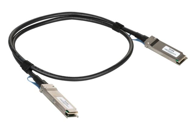 Кабел D-Link 100G QSFP28 to QSFP28 1 m Direct Attach Stacking Cable