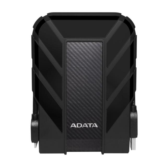 Външен диск Adata 1TB , H710P , USB 3.2 Gen 1, 2.5" Durable - External Hard Drive Black, AHD710P-1TU31-CBK