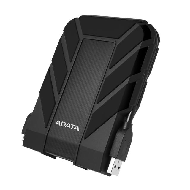 Външен диск Adata 1TB , H710P , USB 3.2 Gen 1, 2.5" Durable - External Hard Drive Black, AHD710P-1TU31-CBK