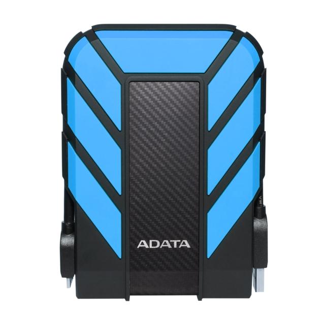 Твърд диск Adata 1TB , H710P , USB 3.2 Gen 1, 2.5" Durable - External Hard Drive Blue
