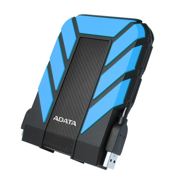 Твърд диск Adata 1TB , H710P , USB 3.2 Gen 1, 2.5" Durable - External Hard Drive Blue