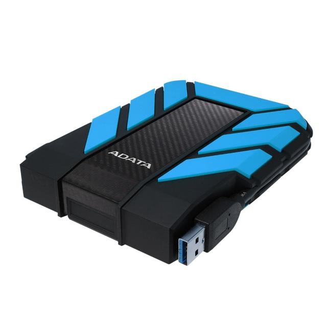 Твърд диск Adata 1TB , H710P , USB 3.2 Gen 1, 2.5" Durable - External Hard Drive Blue