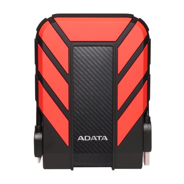 Твърд диск Adata 1TB , H710P , USB 3.2 Gen 1, 2.5" Durable - External Hard Drive Red