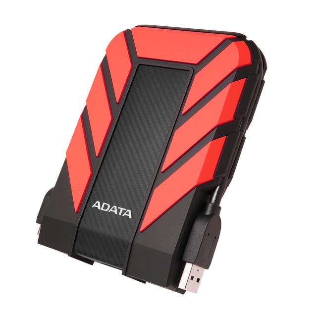 Твърд диск Adata 1TB , H710P , USB 3.2 Gen 1, 2.5" Durable - External Hard Drive Red