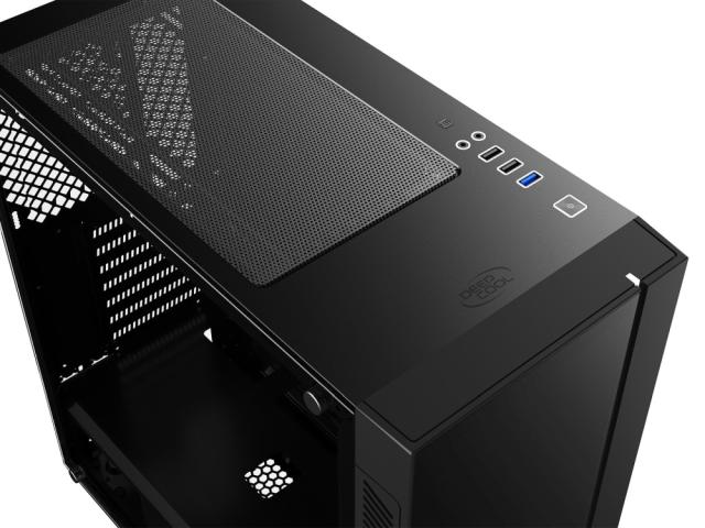 Кутия за компютър DeepCool MATREXX 55 V3, Middle Tower, 2xUSB2.0, 1xUSB3.0, 1xAudio, 1xMic, E-ATX/ATX/Micro-ATX/Mini-ITX