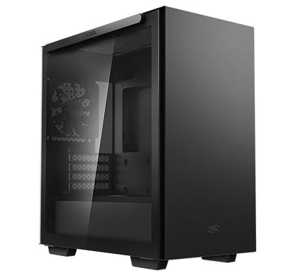 Кутия за компютър DeepCool MACUBE 110 BK, 2x USB3.0, 1x Audio, mATX