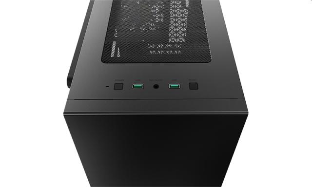 Кутия за компютър DeepCool MACUBE 110 BK, 2x USB3.0, 1x Audio, mATX
