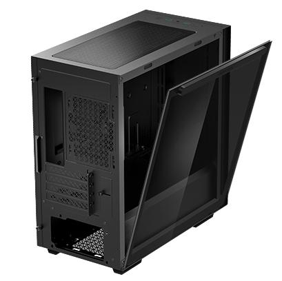 Кутия за компютър DeepCool MACUBE 110 BK, 2x USB3.0, 1x Audio, mATX