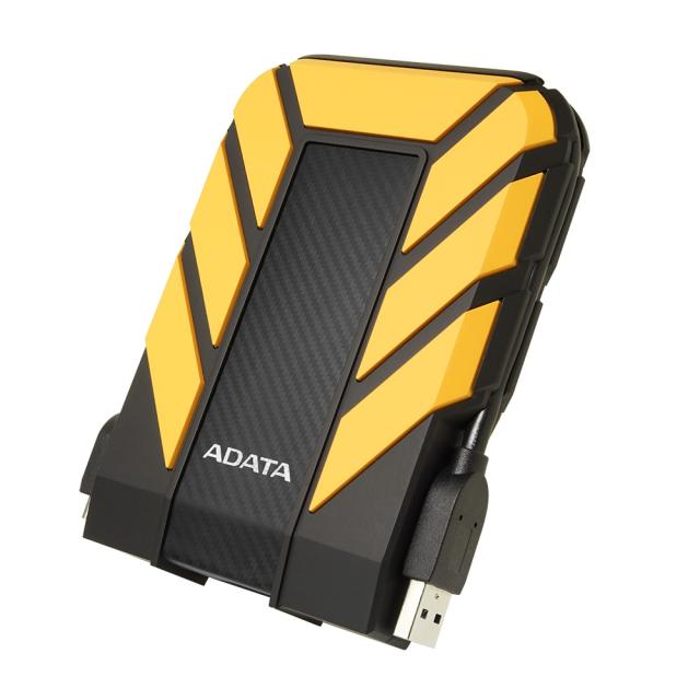 Твърд диск Adata 1TB , H710P , USB 3.2 Gen 1, 2.5" Durable - External Hard Drive Yellow