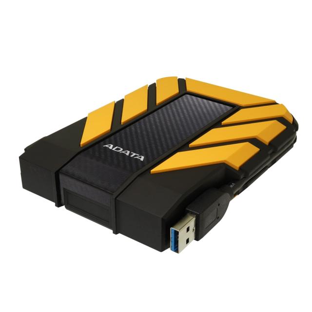 Твърд диск Adata 1TB , H710P , USB 3.2 Gen 1, 2.5" Durable - External Hard Drive Yellow