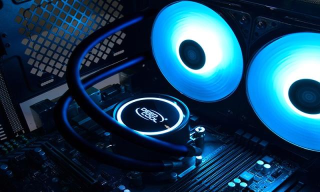 Охлаждаща система DeepCool GAMMAXX L240T BLUE
