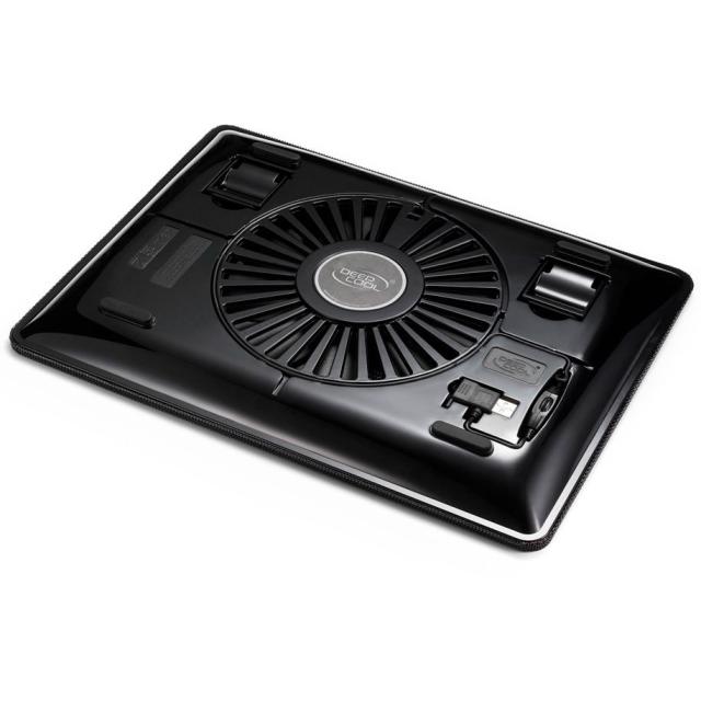 Охлаждаща поставка за лаптоп DeepCool N1 Black, за лаптопи до 15.6" 