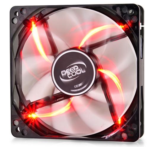 Вентилатор DeepCool WIND BLADE 120 RED