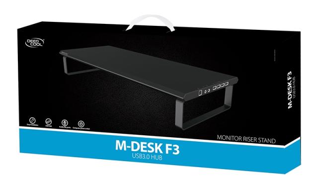 Стойка маса за монитор DeepCool M-DESK F3 USB3.0 HUB