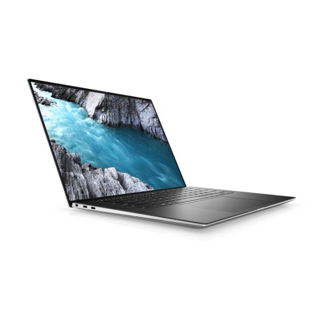 Лаптоп Dell XPS 9510, Intel Core i7-11800H (24MB Cache, up to 4.6 GHz ), 15.6" FHD+ (1920x1200) AG 500-Nit, HD Cam, 32GB DDR4 3200MHz, 2x16GB, 1TB M.2 PCIe NVMe SSD, GeForce RTX 3050 Ti 4GB GDDR6 , Wi-Fi 6 , BT 5.1, FPR, Win 11 pro, Silver, 3YR Prem 