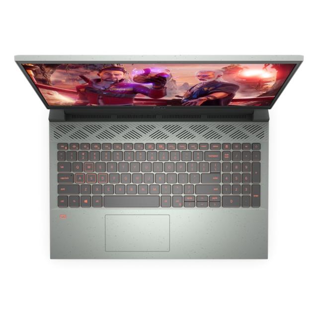 Лаптоп Dell G5 15 5515, AMD Ryzen 5 5600H, 15.6" FHD (1920x1080), 120Hz 250 nits WVA AG, HD Cam, 8GB (1x8GB) 3200MHz DDR4, 256GB SSD PCIe M.2, Nvidia GeForce RTX 3050 4GB, Wi-Fi 6 AX1650, BT, Cam & Mic, Backlit Kbd, Win 10 Pro, Grey, 3Y BOS