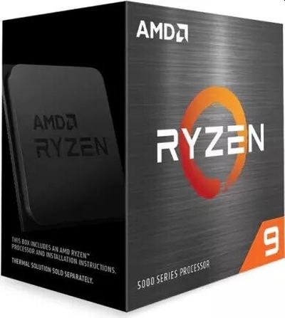 Процесор AMD Ryzen 9 5900X (12-ядрен) 3.7/4.8GHz, 64MB Cache, AM4, BOX, без охлаждане