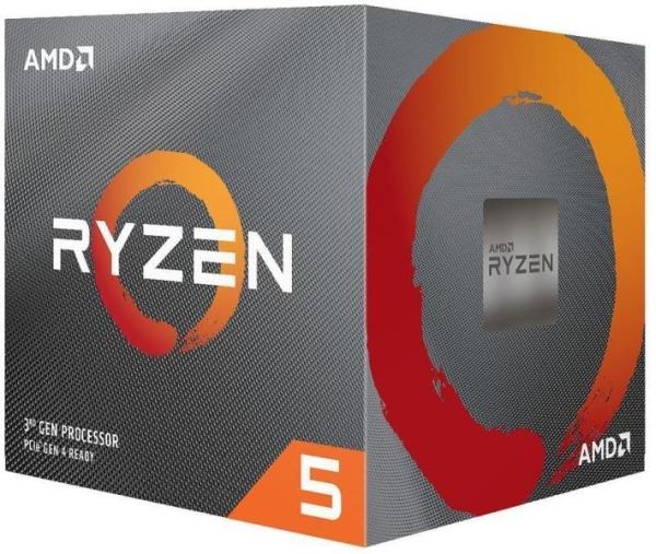 Процесор AMD Ryzen 5 3600X (6-ядрен) 3.8/4.4GHz, 36MB L3 Cache, AM4, BOX, с Wraith Spire охлаждане
