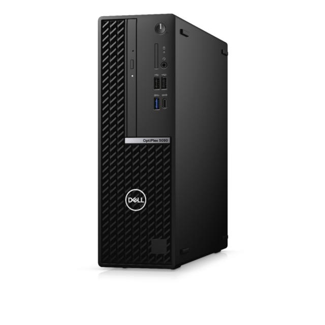 Настолен компютър Dell OptiPlex 5090 SFF, Intel Core i7-11700 (16M Cache, up to 4.9 GHz), 16GB (1x16GB) DDR4, 512GB SSD PCIe M.2, AMD RX640 4GB, Wi-Fi 6, Wireless Keyboard&Mouse, Win 11 Pro, 3Y Pro Support