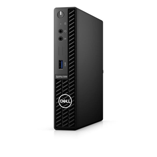 Настолен компютър Dell OptiPlex 3090 MFF, Intel Core i5-10505 (12M Cache, up to 4.60 GHz), 8GB (1x8GB) DDR4, 256GB SSD PCIe M.2, Intel UHD 630, Wi-Fi 6, Keyboard&Mouse, Ubuntu, 3Y Basic Onsite