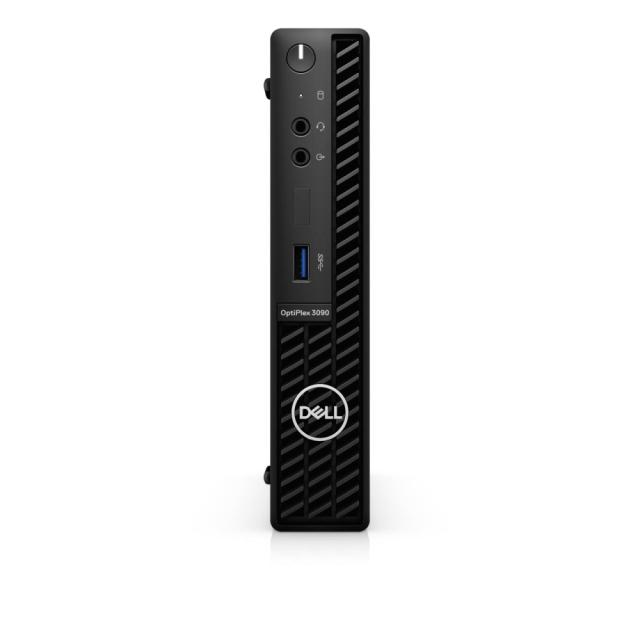 Настолен компютър Dell OptiPlex 3090 MFF, Intel Core i5-10505 (12M Cache, up to 4.60 GHz), 8GB (1x8GB) DDR4, 256GB SSD PCIe M.2, Intel UHD 630, Wi-Fi 6, Keyboard&Mouse, Ubuntu, 3Y Basic Onsite
