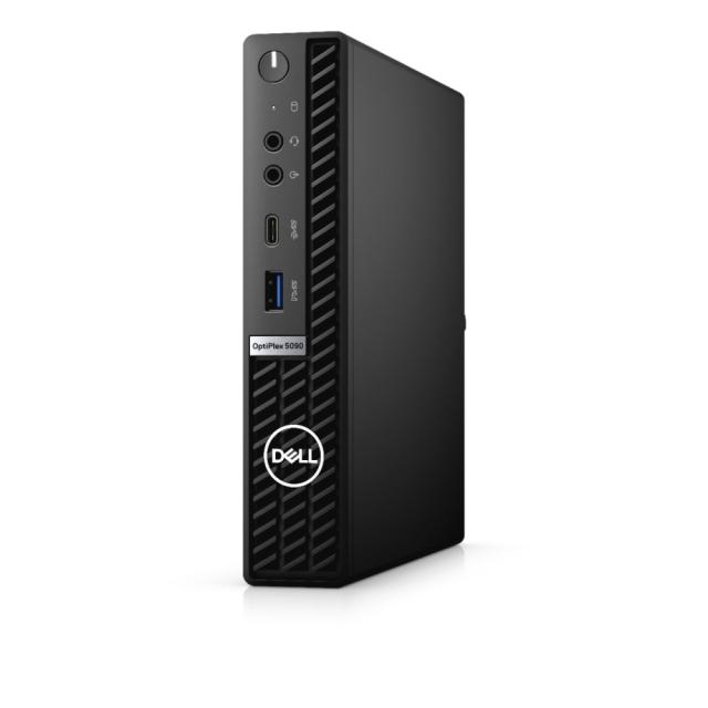 Настолен компютър Dell OptiPlex 5090 MFF, Intel Core i5-10500T (12M Cache, up to 3.80 GHz), 8GB DDR4, 256GB SSD PCIe M.2, Integrated Graphics, WiFi, BT, Keyboard&Mouse, Win 11 Pro, 3Y Basic Onsite
