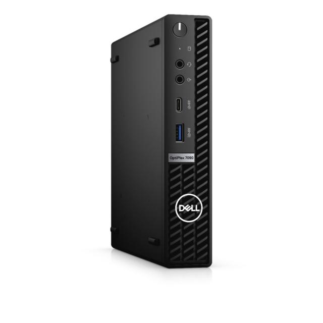 Настолен компютър Dell OptiPlex 7090 MFF, Intel Core i5-11500 (12M Cache, up to 4.6 GHz), 8GB DDR4, 256GB SSD PCIe M.2, Intel Integrated Graphics, WIFI, Mouse&Keyboard, Win 11 Pro, 3Y Pro Support