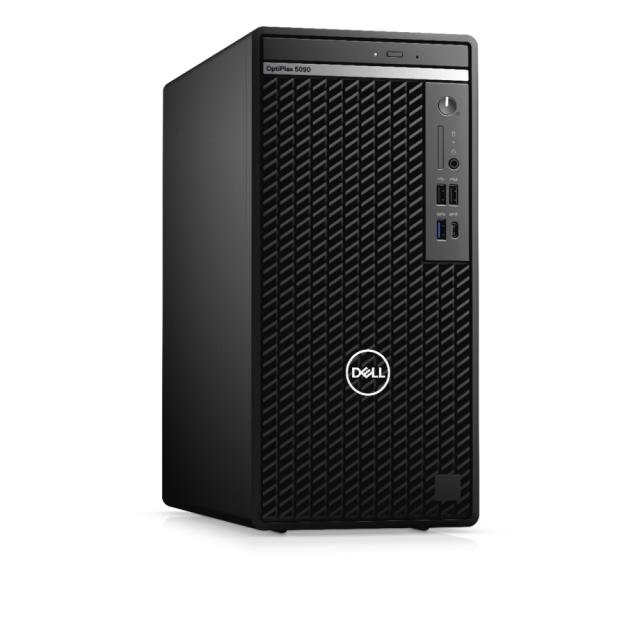 Настолен компютър Dell OptiPlex 5090 MT, Intel Core i5-10505 (12M Cache, up to 4.60 GHz), 8GB (1x8GB) DDR4, M.2 256GB PCIe NVMe SSD, Intel Integrated Graphics, DVD+/-RW, Wi-Fi 6 AX201+ BT, Keyboard&Mouse, Ubuntu, 3Y Basic Onsite