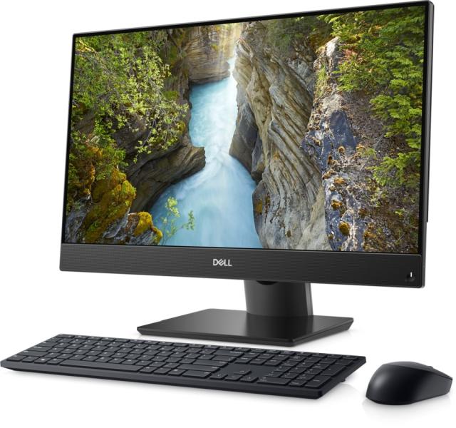 Настолен компютър - всичко в едно Dell Optiplex 5490 AIO, Intel Core i7-10700T (16MB Cache, up to 4.5GHz), 23.8" FHD (1920x1080) IPS AntiGlare, 16GB (1x16GB) DDR4, 256GB SSD PCIe M.2, Integrated Graphics, Adj Stand, Cam and Mic, WiFi, BT, KB&Mouse, W