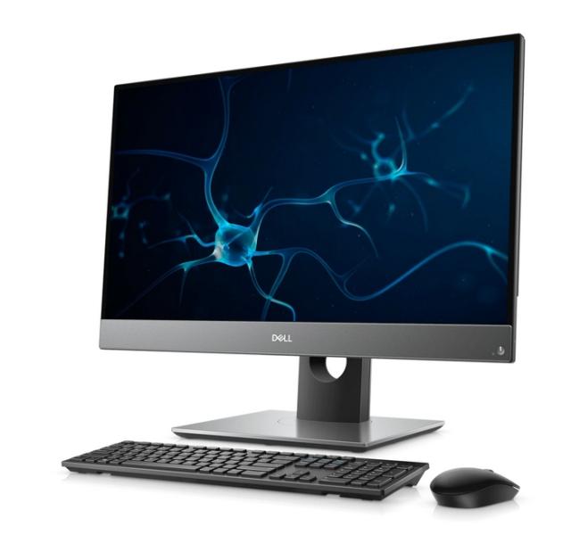Настолен компютър - всичко в едно Dell OptiPlex 7780 AIO, Intel Core i7-10700 (16M Cache, up to 4.8 GHz), 27.0" FHD (1920x1080) IPS AntiGlare, 16GB DDR4, 512GB SSD PCIe M.2, GeForce GTX 1650, Adj Stand, Cam and Mic, WiFi + BT, Wireless Kbd and Mouse,