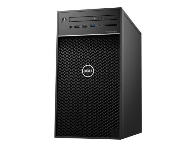 Работна станция Dell Precision 3650 MT, Intel Xeon W-1350 (3.3 GHz, 6C,12MB), 16GB DDR4, 512GB M.2 SSD, 2TB SATA, AMD Radeon Pro W5500 8GB, Mouse&Keyboard, Windows 10 Pro, 3Yr Basic Onsite