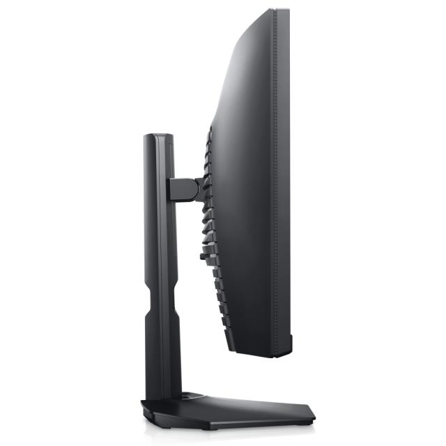 Монитор Dell S2422HG, 23.6" LED Curved Gaming, VA AG, FullHD 1920x1080, FreeSync Premium, 165Hz, 1 ms (MPRT), 4ms, 3000:1, 350 cd/m2, HDMI, DisplayPort, Height Adjustable, Tilt, Black