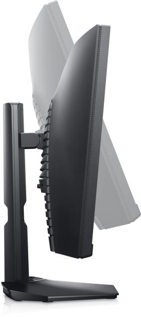 Монитор Dell S2422HG, 23.6" LED Curved Gaming, VA AG, FullHD 1920x1080, FreeSync Premium, 165Hz, 1 ms (MPRT), 4ms, 3000:1, 350 cd/m2, HDMI, DisplayPort, Height Adjustable, Tilt, Black