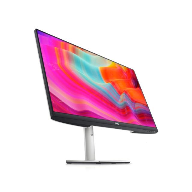 Монитор Dell S2422HZ, 23.8" Video Conferencing FullHD AG, IPS, 4ms, 1000:1, 250 cd/m2, (1920x1080), 5MP IR pop-up camera, 2x5W speakers, AMD FreeSync, HDMI, DP, USB-C, USB 3.2, Microphon, Swivel, Tilt, Slant, Black