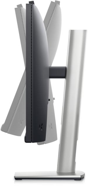 Монитор Dell C2423H, 23.8" Video Conferencing Full HD AG, IPS, 5ms, 1000:1, 250 cd/m2, (1920x1080), 99% sRGB, Pop-up webcam, 5W speakers, HDMI, DP, USB 3.2, Microphone, Height, Swivel, Tilt, Pivot, Black