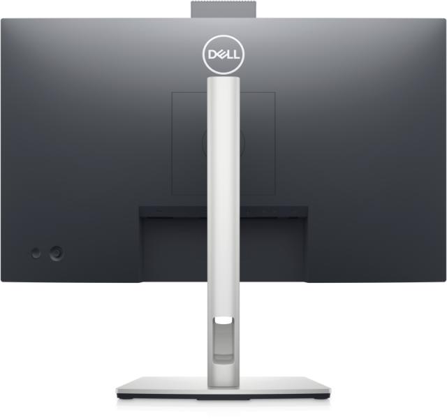 Монитор Dell C2423H, 23.8" Video Conferencing Full HD AG, IPS, 5ms, 1000:1, 250 cd/m2, (1920x1080), 99% sRGB, Pop-up webcam, 5W speakers, HDMI, DP, USB 3.2, Microphone, Height, Swivel, Tilt, Pivot, Black
