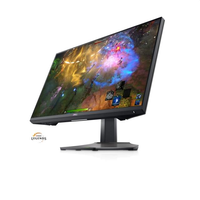 Монитор Dell S2522HG, 24.5" LED  Gaming, IPS AG, FullHD 1920x1080, sRGB 99%, NVIDIA G-SYNC Compatible, FreeSync Premium, 240Hz, 1ms GtG, 1000:1, 400 cd/m2, USB 3.2  (5Gbps), HDMI, DisplayPort, VRR, Height Adjustable, Tilt, Black
