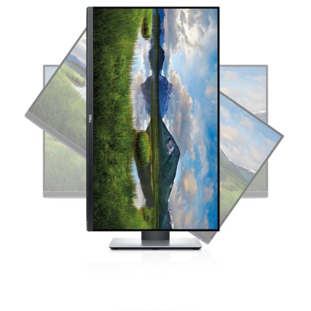 Монитор Dell P2720D, 27" Wide LED AG IPS Panel, 5ms, 1000:1, 350 cd/m2, 2560x1440, 60Hz, HDMI, DP, USB 3.0 upstream, USB 3.0 Hub, Height, Pivot, Swivel, tilt, Black