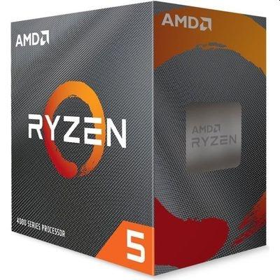 Процесор AMD Ryzen 5 4500 (6-ядрен) 3.6/4.1GHz, 8MB Cache, AM4, Box, с охлаждане