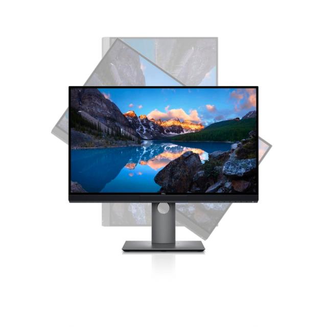 Монитор Dell UP2720Q, 27" Wide LED Anti-Glare, IPS Panel, UltraSharp, 6ms, 1300:1, 350 cd/m2, 3840x2160, HDMI, DP, Thunderbolt 3 (USB-C), USB 3.0 Hub, Height Adjustable, Pivot, Swivel, Tilt, Black