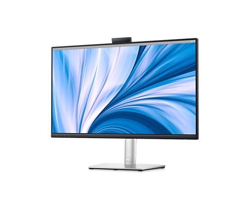 Монитор Dell C2723H, 27" Video Conferencing Full HD AG, IPS, 5ms, 1000:1, 300 cd/m2, (1920x1080), 99% sRGB, Pop-up webcam, 5W speakers, HDMI, DP, USB 3.2 hub, Microphone, Height, Swivel, Tilt, Black