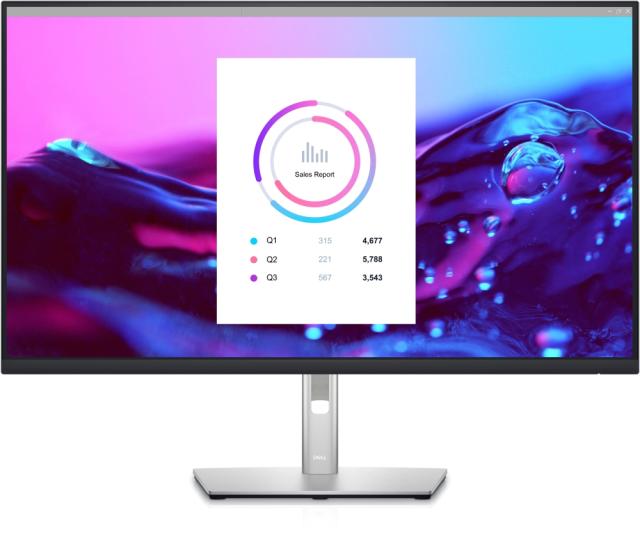 Монитор Dell P3222QE, 31.5" Wide LED Anti-Glare, IPS Panel, 5ms, 1000:1, 350 cd/m2, 4K 3840x2160, 99% Srgb, HDMI, DP, USB Type-C, USB 5 Gbps, RJ45, ComfortView Plus, Height Adjustable, Pivot, Swivel, Tilt, Black