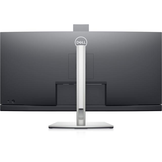 Монитор Dell C3422WE, 34" Curved Video Conferencing WQHD AG, IPS, 21:9, 5ms, 1000:1, 300 cd/m2, (3440x1440), 5MP IR camera, 5W speakers, HDMI, DP, USB-C, USB 3.2, RJ-45,  Microphon, Swivel, Tilt, Slant, Black