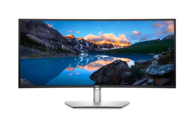 Монитор Dell U3421W, 34" IPS Anti-Glare, UltraSharp Curved, 21:9, 5ms, 1000:1, 300 cd/m2, WQHD 3440x1440, sRGB, 99%, HDMI, DP, USB 3.2 Hub, USB-C Hub, RJ45, Auto KVM, PiP, PbP, ComfortView, Height Adjustable, Swivel, Tilt, platinum silver finish