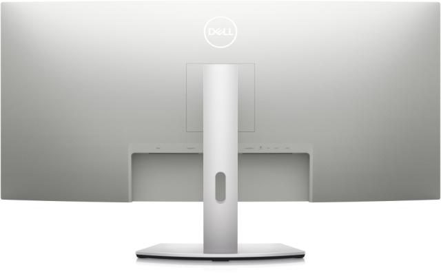 Монитор Dell S3423DWC, 34" Curved Anti-Glare, 21:9, IPS, 4ms GtG, AMD FreeSync, 3000:1, 300 cd/m2, WQHD (3440x1440) at 100Hz, 99% sRGB, HDMI, DP, USB-C , USB 3.2 Hub, dual 5W speakers, Height Adjustable, Tilt, ComfortView, Black