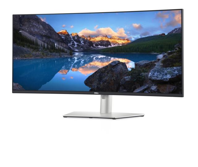Монитор Dell U3821DW, 37.5'' UltraSharp Curved WQHD+  AG, IPS, 21:9, 5ms, 1000:1, 300 cd/m2, (3840x1600), HDMI, DP, USB-C Hub, USB 3.2, RJ45, Height Adjustable, Swivel, Tilt, Black