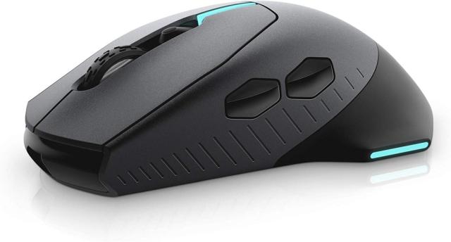 Мишка Dell Alienware 610M, оптична (16000 dpi), Wireless, безжична/жична, USB, черна