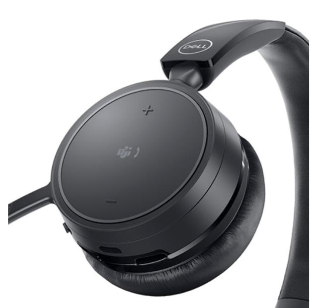 Слушалки Dell Pro Wireless Headset - WL5022, безжични, Bluetooth, микрофон, Черни